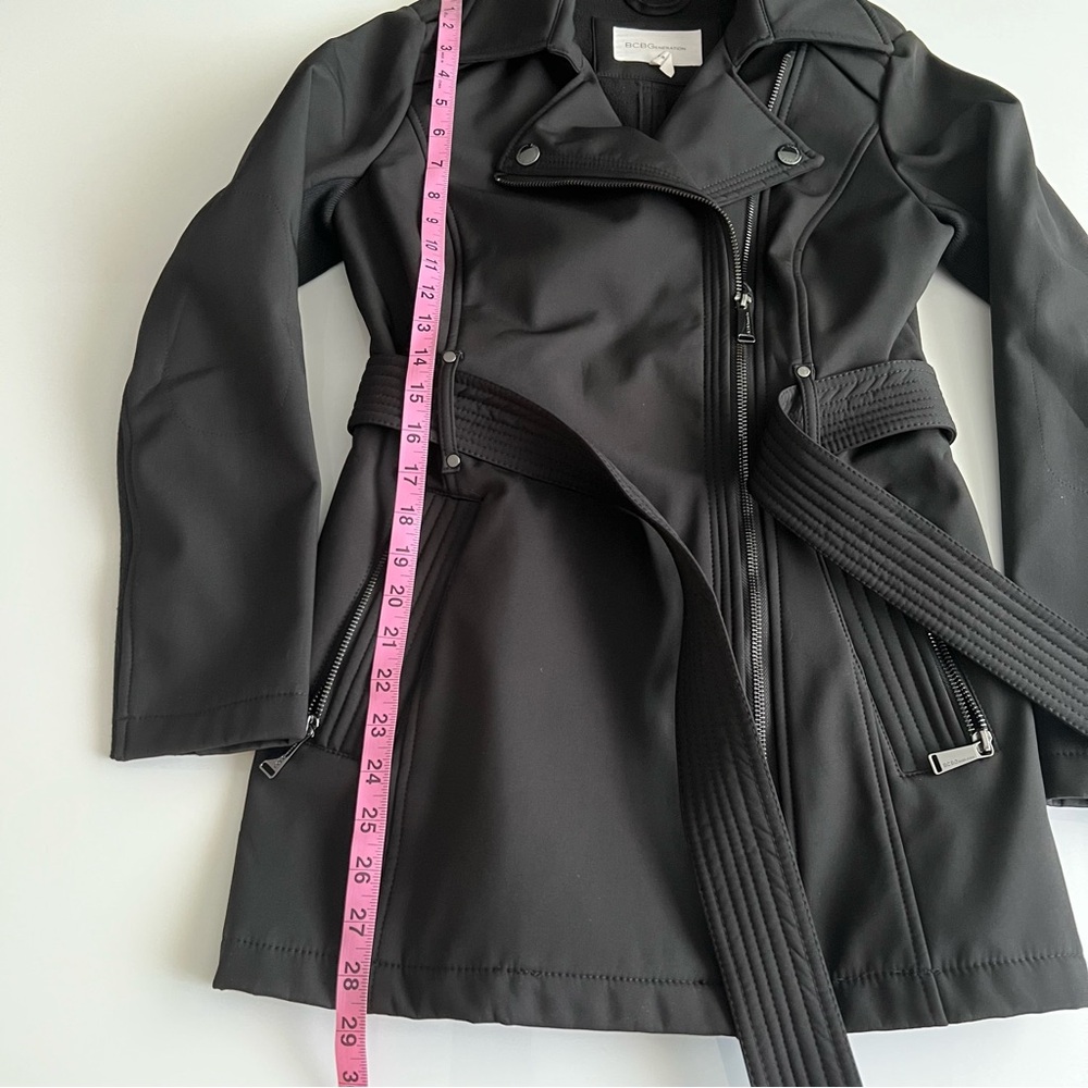 bcbgeneration soft-shell jacket, black, xs - image 3